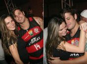 Dado Dolabella protagonizou cenas românticas com a mulher, Viviane