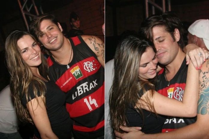Dado Dolabella protagonizou cenas românticas com a mulher, Viviane