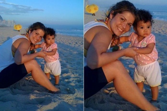 Samara posta foto com a filha e diz estar pronta para voltar a TV