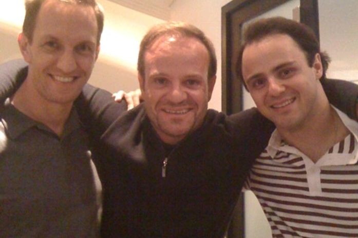 Luciano Burtti,Barrichelo,Felipe Massa