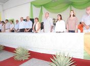 Autoridades durante aula inaugural do Campus do Sertão da Ufal.
