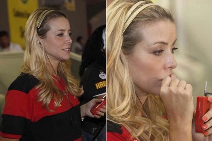 Christine Fernandes conta que foi chamada de piranha? em estádio