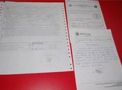 Boletim de ocorrência registrado pela vítima