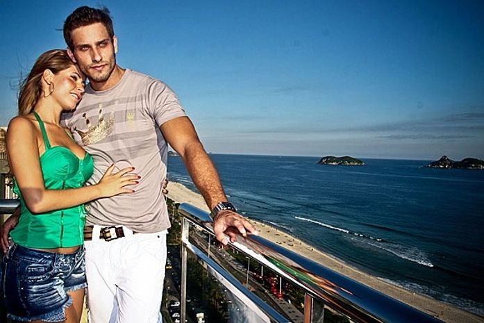 Cacau e Eliéser têm encontro romântico no Rio após BBB