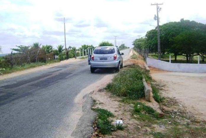 AL-125 sem nenhuma sinalização