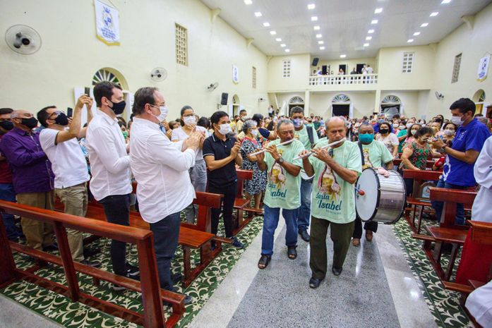 Comunidade de Canafístula homenageia Santa Isabel da Hungria em Arapiraca