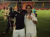 Time do alagoano Netinho recebe premiação pelo acesso à 1ª Divisão