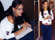 Relíquia: produtor tira do baú foto de Rihanna ainda adolescente