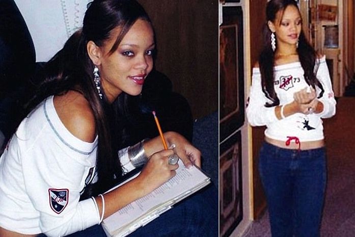 Relíquia: produtor tira do baú foto de Rihanna ainda adolescente
