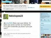 Twitter: Fabio Lopes lamenta gol perdido contra o Vasco