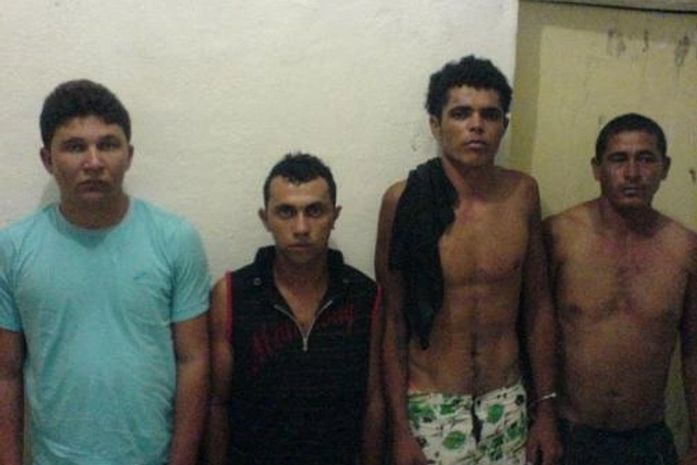 Acusados de assaltos na região do sertão