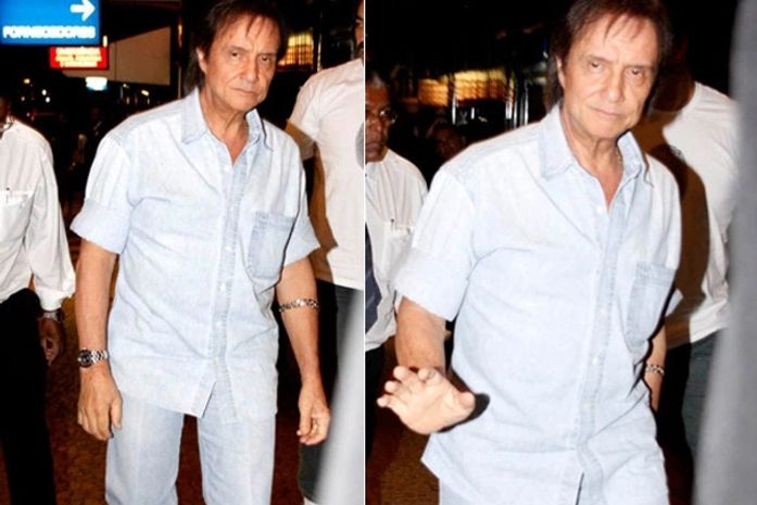 VÍDEO:Roberto Carlos volta a hospital para visitar a mãe