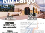 Abertas inscrições para o concurso público de Rio Largo