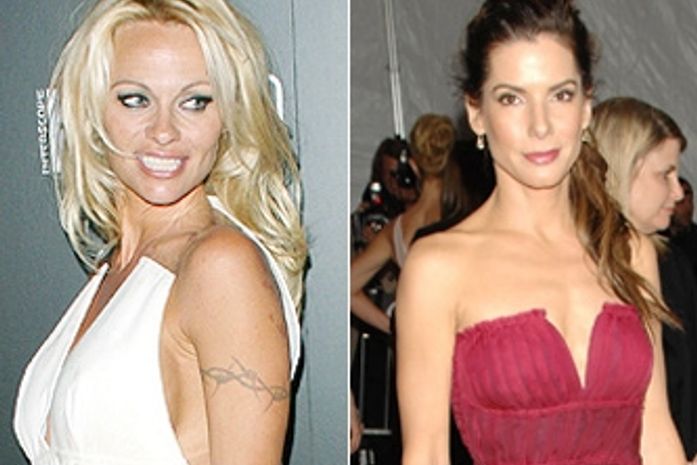 Pamela Anderson está triste pelo que Sandra Bullock enfrenta