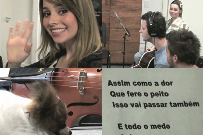 VÍDEO: Sandy divulga making of da gravação do álbum 'Manuscrito'
