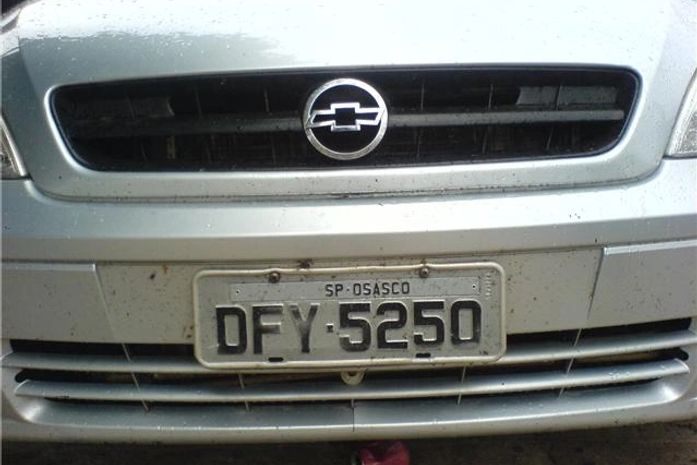 Veículo onde ocorreu o crime