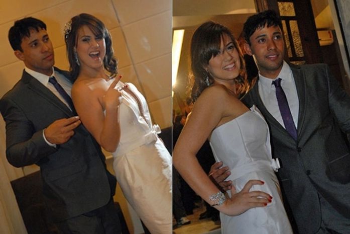 Ana Angélica foi a atração da inauguração do ateliê para noivas de Giuliano Oliva