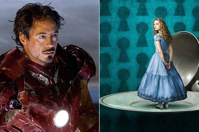 "Homem de Ferro 2" perde para "Alice" nos cinemas brasileiros
