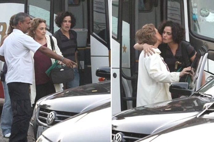 Ana Paula Arósio e Luana Piovani têm aulas de tiro para seriado, diz jornal