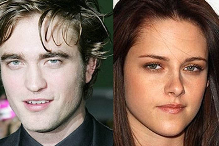 Robert Pattinson e Kristen Stewart batem boca durante filmagem
