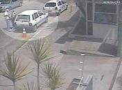 “Saidinha” de banco: PC divulga imagens de assalto