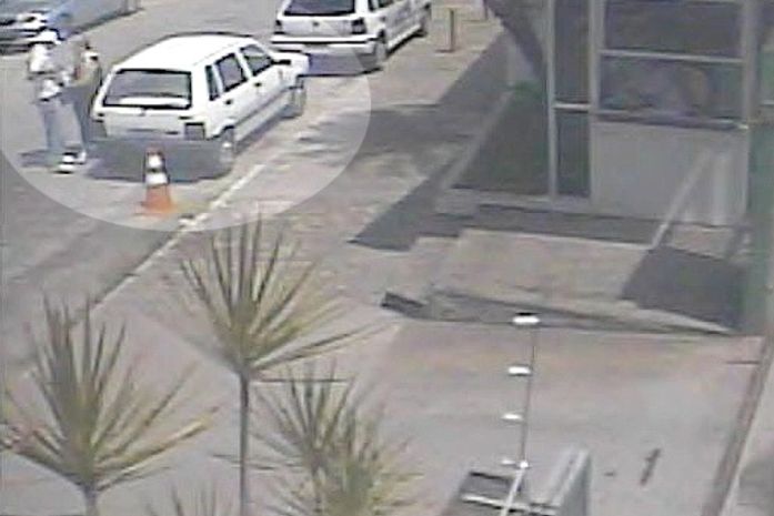 “Saidinha” de banco: PC divulga imagens de assalto