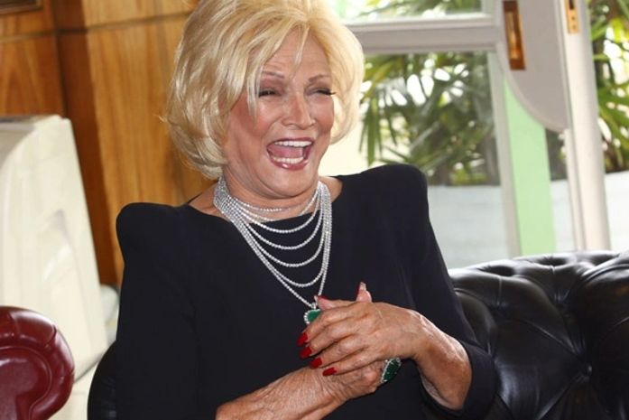 Hebe Camargo no Jockey Club