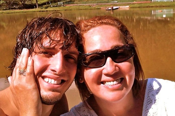 Claudia Jimenez e Rodrigo Bonadio em recente viagem