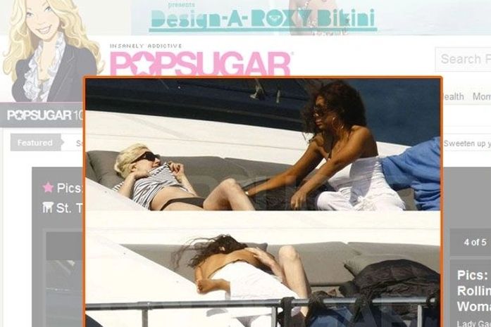 Lady Gaga é vista em momentos íntimos com outra mulher