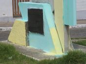 Monumento em homenagem a Eduardo Pinheiro Lobo também foi pintado