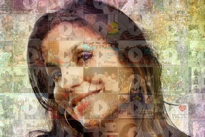 Ivete Sangalo em homengem de sua equipe