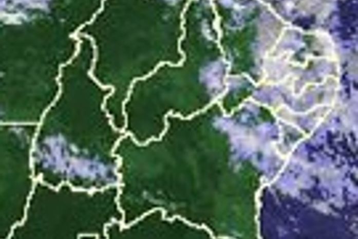 Meteorologia indica chuva nas próximas 24h em todo o estado