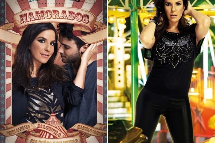 Ivete Sangalo posa para campanha de Dia dos Namorados com o marido