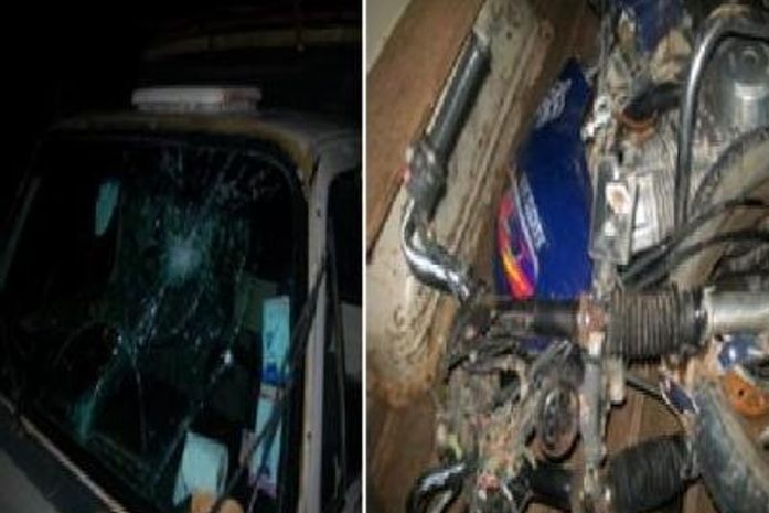 Motorista de caminhonete foge após colisão que deixou um morto