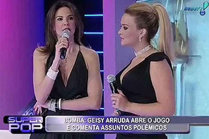 Luciana Gimenez pede desculpas a Geisy Arruda e discute no Twitter