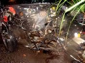 Colisão com um carro usado por funerária deixa dois mortos e dois feridos