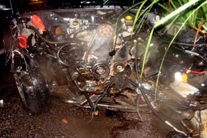 Colisão com um carro usado por funerária deixa dois mortos e dois feridos