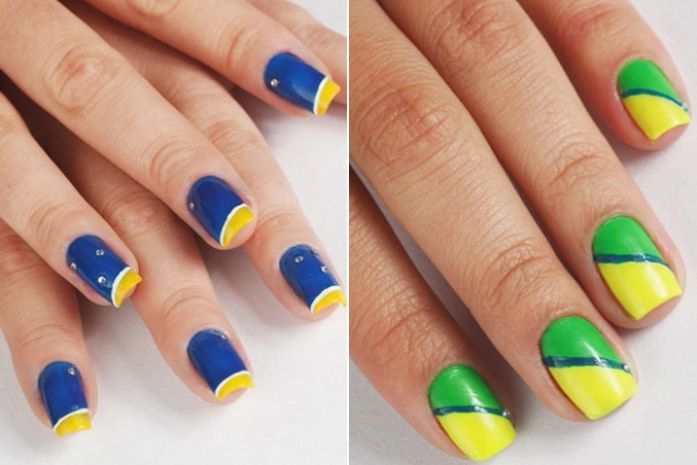 Torcida: aproveite a Copa para ousar nas cores das unhas