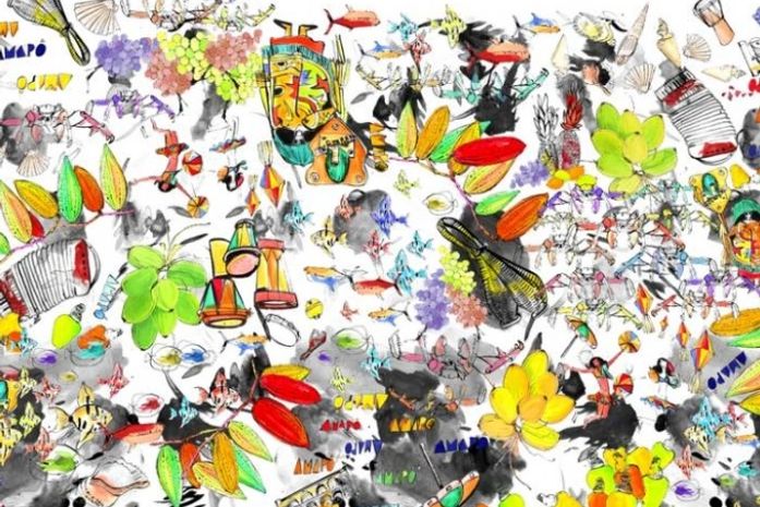 Coleção de verão da Amapô tem estampa inspirada no Maracatu