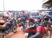Motos apreendidas na Operação Pokemon no mês passado