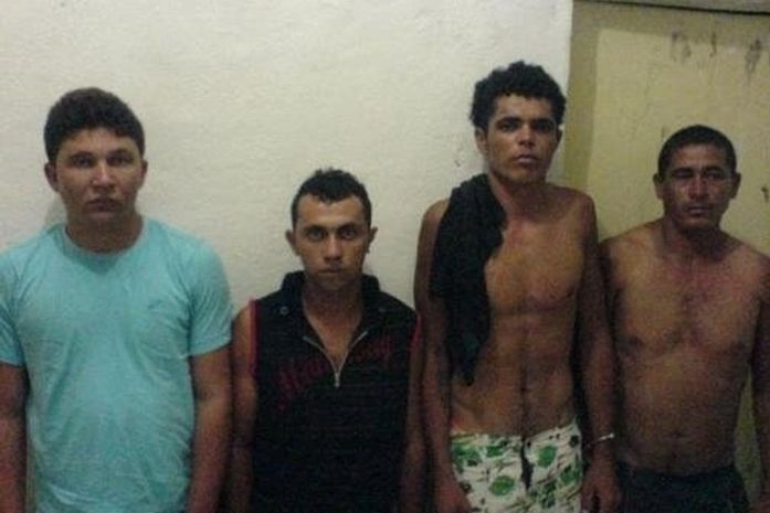 Acusados de roubos e homicidios no sertão
