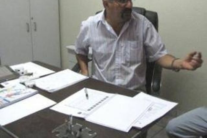 Vice-presidente de futebol amador da FAF, João Batista