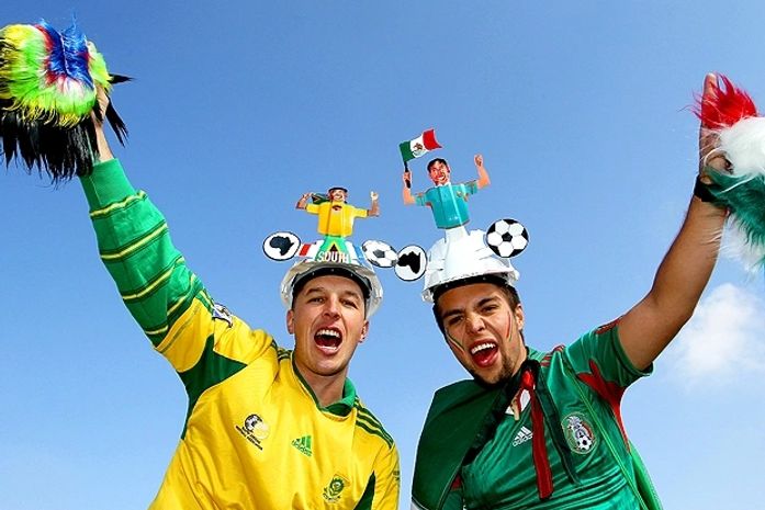 Copa 2010: África do Sul e México iniciam a festa da bola