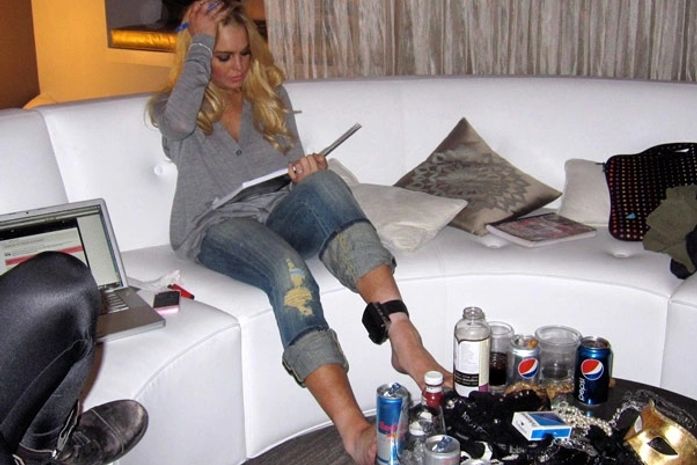 Lindsay Lohan (foto de arquivo)