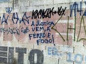 Muro de escritório de advogada morta é pichado