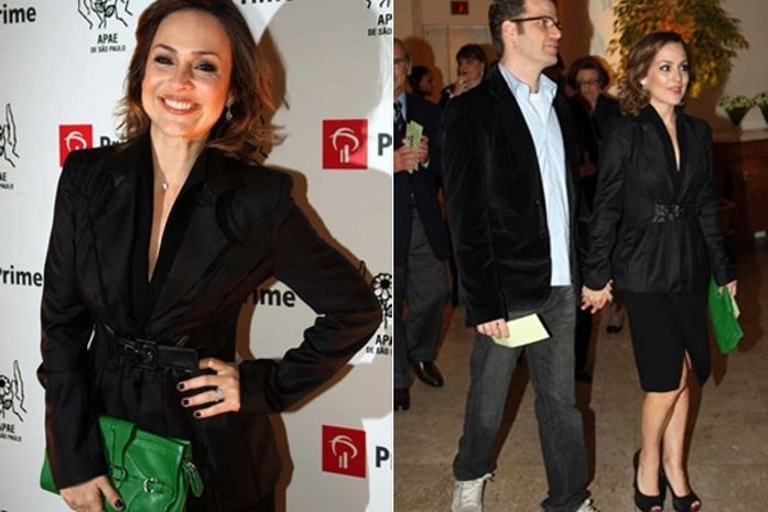 Gabriela Duarte e o marido Jairo Goldflus