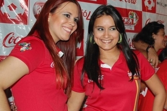 Isabelle Accioly e Elaine Rafaella.