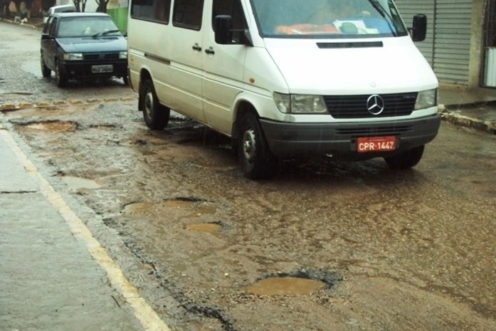 Trecho da Avenida 15 de novembro. Bar da Dona Cícera.