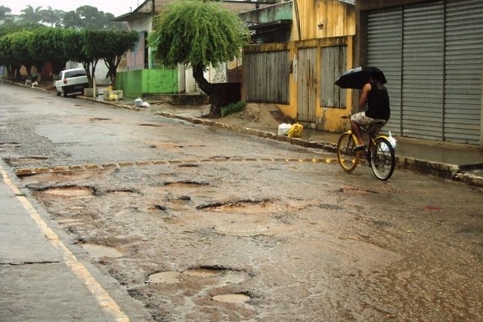 Trecho da Avenida 15 de novembro. Bar da Dona Cícera.