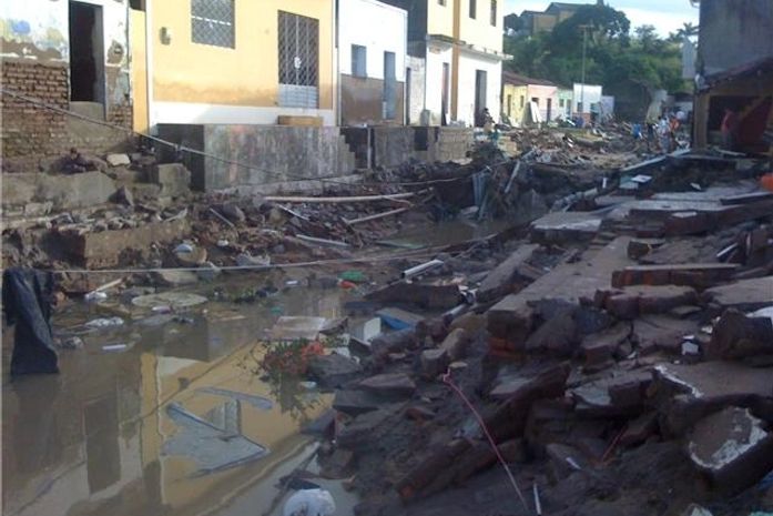 Quebrangulo após as chuvas